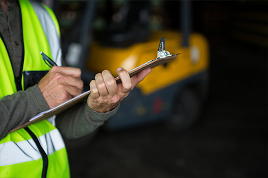 first photo ams Lifting Equipment Inspection